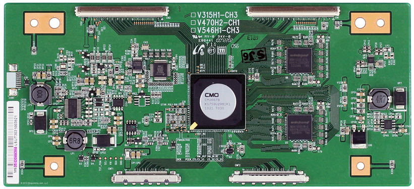 RCA 35-D049384 (V470H2-CH1) T-Con Board for 47LA55R120Q